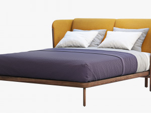 low dubois bed 2 options 3Dモデル