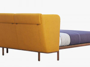 low dubois bed 2 options 3D Model