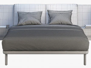 low dubois bed 2 options 3D Model
