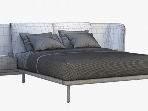 low dubois bed 2 options 3D Model