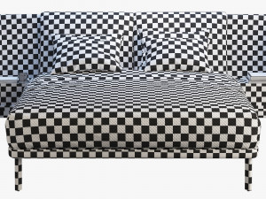 low dubois bed 2 options 3Dモデル