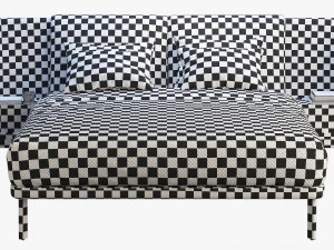 low dubois bed 2 options 3D Model