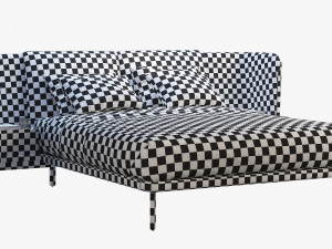 low dubois bed 2 options 3Dモデル