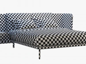 low dubois bed 2 options 3D Model