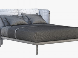 low dubois bed 2 options 3Dモデル