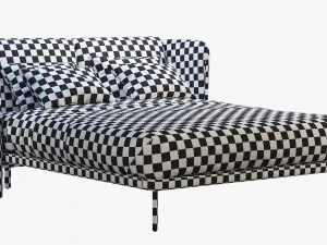 low dubois bed 2 options 3D Model