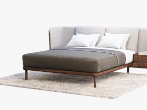 low dubois bed 2 options 3D Model