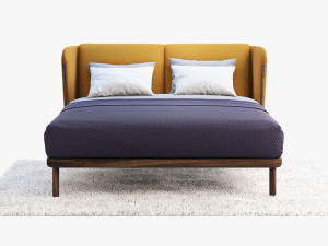 low dubois bed 2 options 3Dモデル