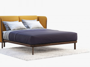 low dubois bed 2 options 3Dモデル