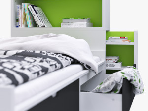 ikea flaxa bed headboard 3D मॉडल