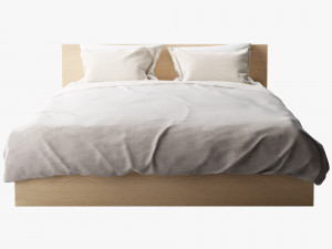 ikea malm bed 3D Модель