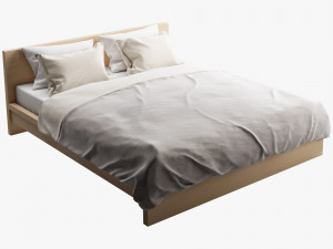 ikea malm bed 3D Модель