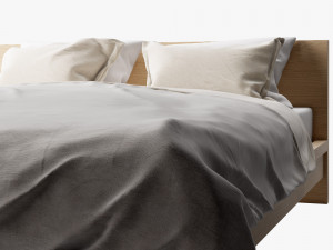 ikea malm bed 3D Модель