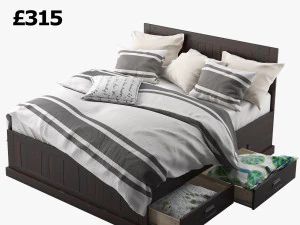 イケアのフェルベッド 3Dモデル