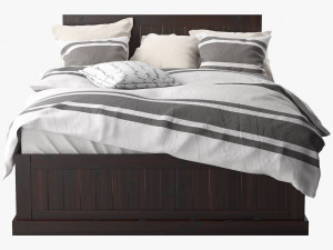 ikea fjell bed Modelo 3D