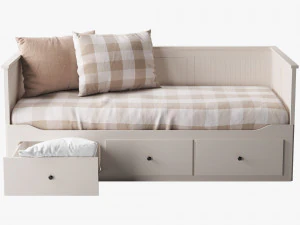 ikea hemnes bed 1 3D Model