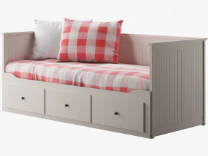 ikea hemnes bed 1 3D Model