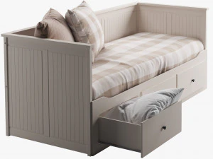 ikea hemnes bed 1 3D Model