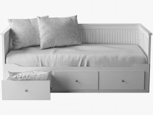 ikea hemnes bed 1 3D Model