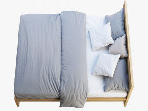 ikea malm bed 2 3D मॉडल