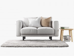 ikea norsborg two-seat sofa 3D Model