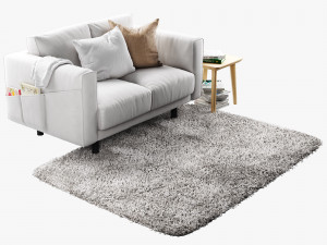 ikea norsborg two-seat sofa 3D Model