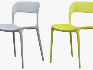 bontempi gipsy dining chair model Model 3D