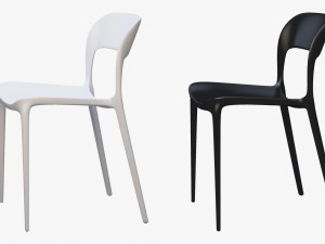 bontempi gipsy dining chair model Model 3D