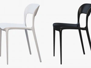 bontempi gipsy dining chair model 3D Model