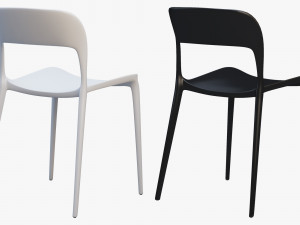 bontempi gipsy dining chair model Model 3D