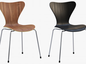fritz hansen series 7 chair 3D Model