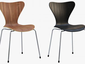 fritz hansen series 7 chair 3D Model