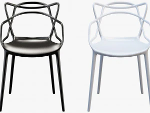 kartell masters chair 3D Model