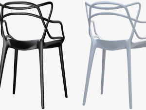 kartell masters chair Model 3D