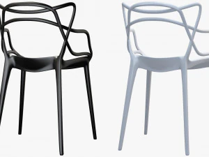 kartell masters chair 3D Model