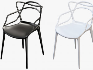 kartell masters chair Model 3D