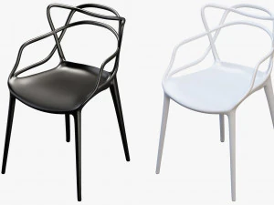 kartell masters chair 3D Model