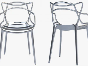 kartell masters chair 3D Model