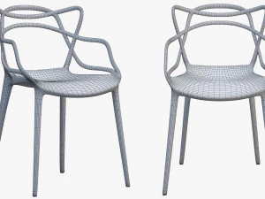 kartell masters chair 3D Model