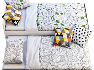 ikea slakt 1 2 options 3D 模型
