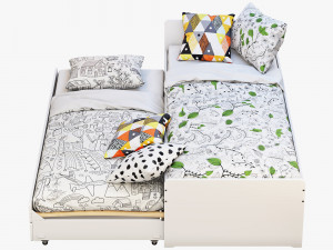 ikea slakt 1 2 options 3D 模型