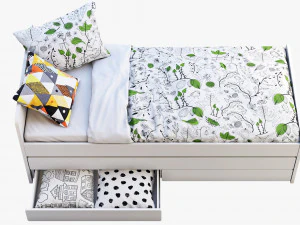 ikea slakt 1 2 options 3D Model