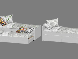 ikea slakt 1 2 options 3D Model