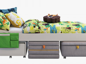 ikea slakt 2 2 options 3D Model