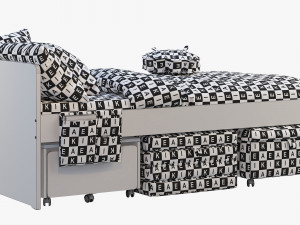 ikea slakt 2 2 options 3D Model
