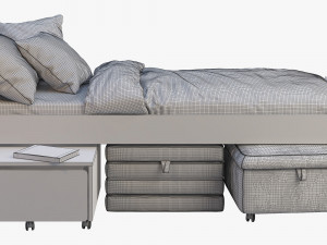 ikea slakt 2 2 options 3D Model