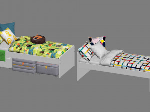 ikea slakt 2 2 options 3D Model