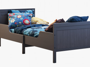 ikea sundvik bed 1 3D Model