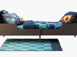ikea sundvik bed 1 3D Model