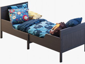 ikea sundvik bed 1 3D Model